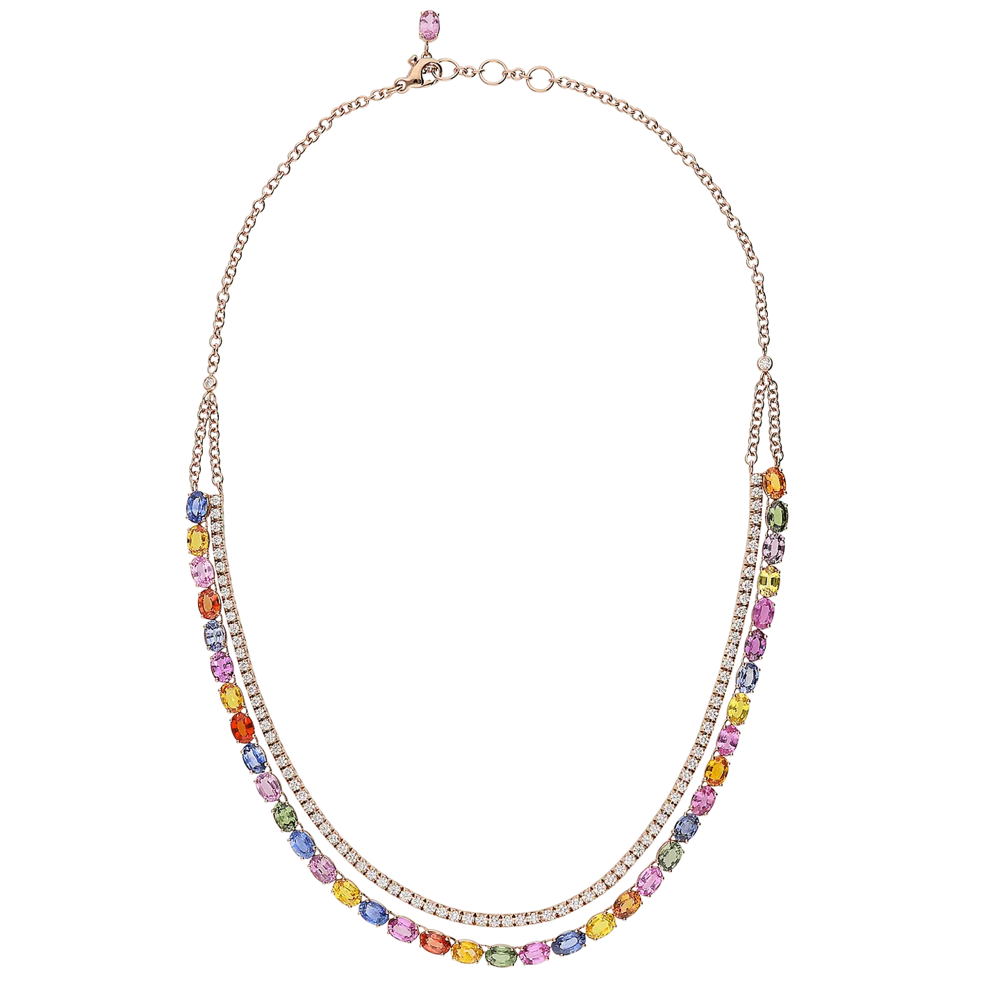 Necklace G8129/3ZW - R - Lenti1963