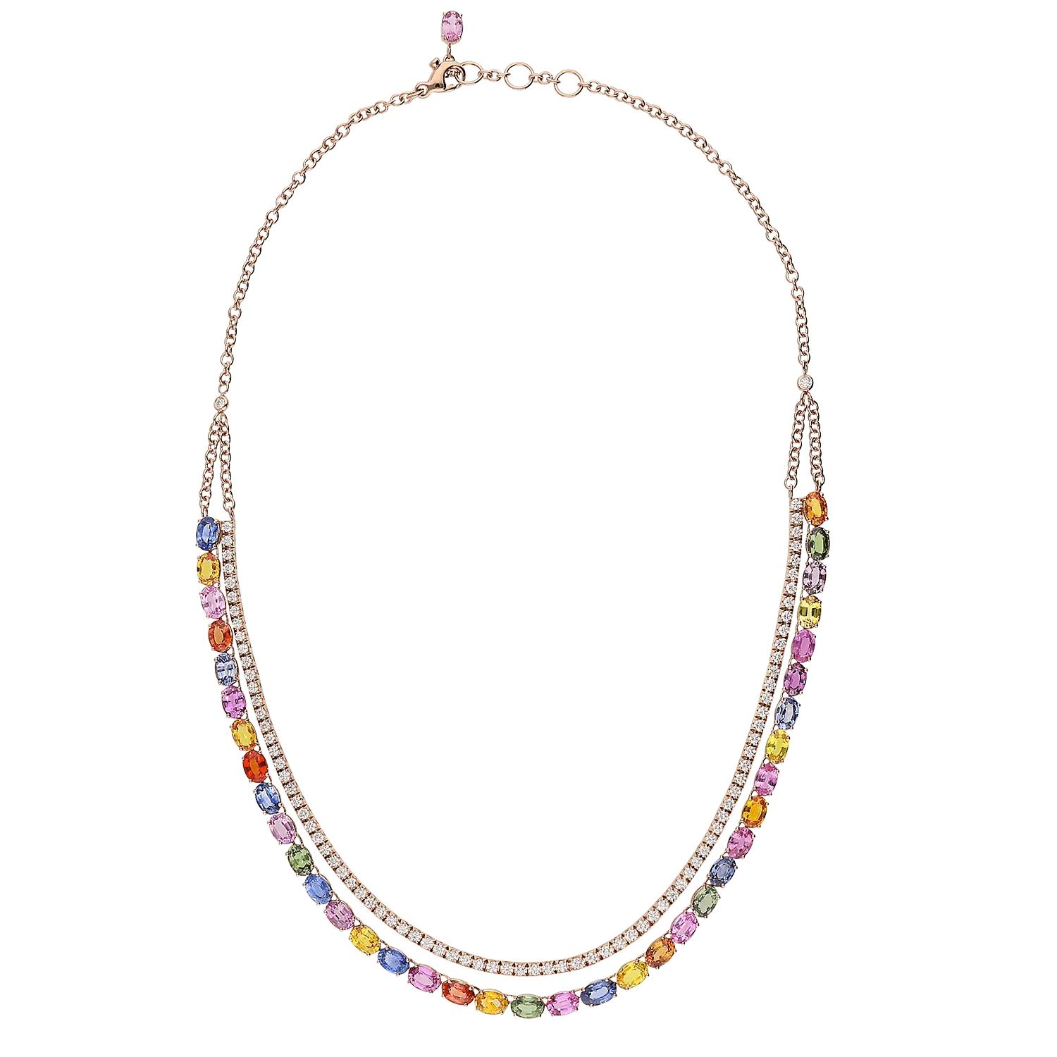 Necklace G8129/3ZW - R - Lenti1963