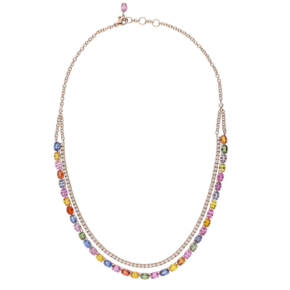 Necklace G8129/3ZW - R - Lenti1963