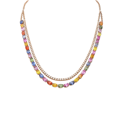 Necklace G8129/3ZW - R - Lenti1963