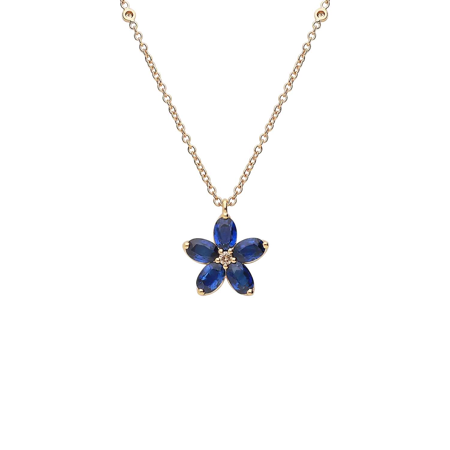 Necklace G8591B/BRZB - R - Lenti1963