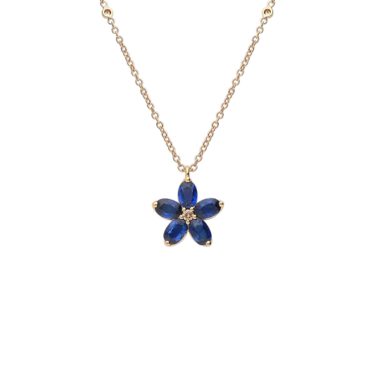 Necklace G8591B/BRZB - R - Lenti1963