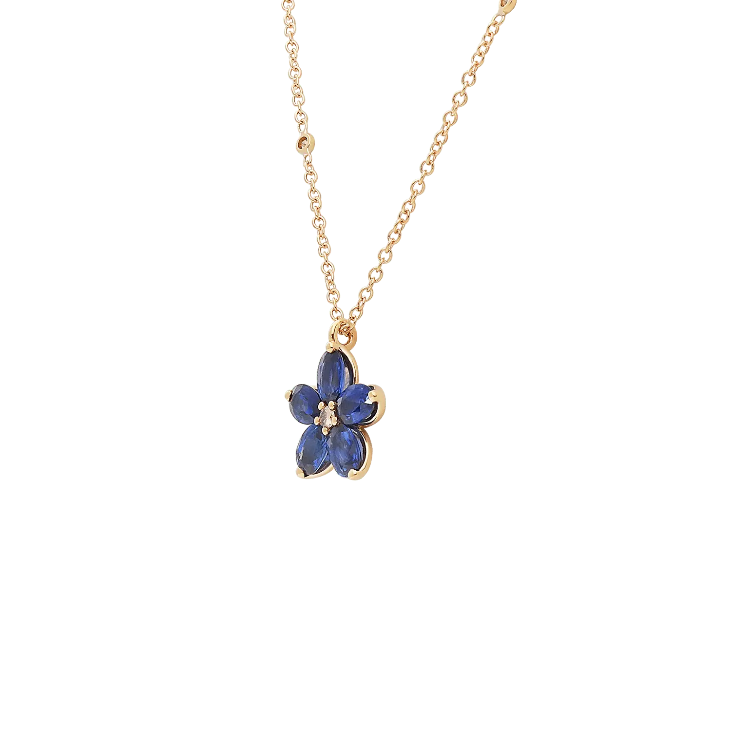 Necklace G8591B/BRZB - R - Lenti1963