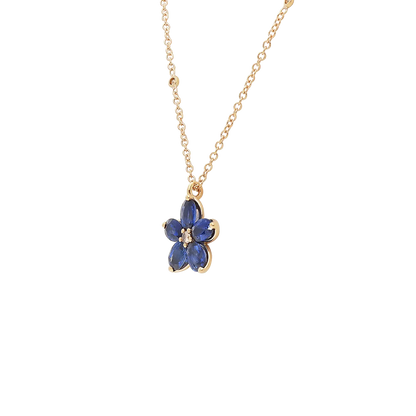 Necklace G8591B/BRZB - R - Lenti1963
