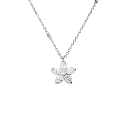 Necklace G8591B/W - W - Lenti1963
