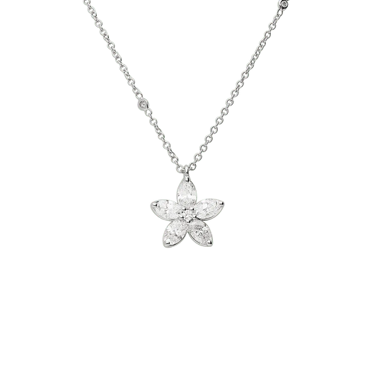 Necklace G8591B/W - W - Lenti1963