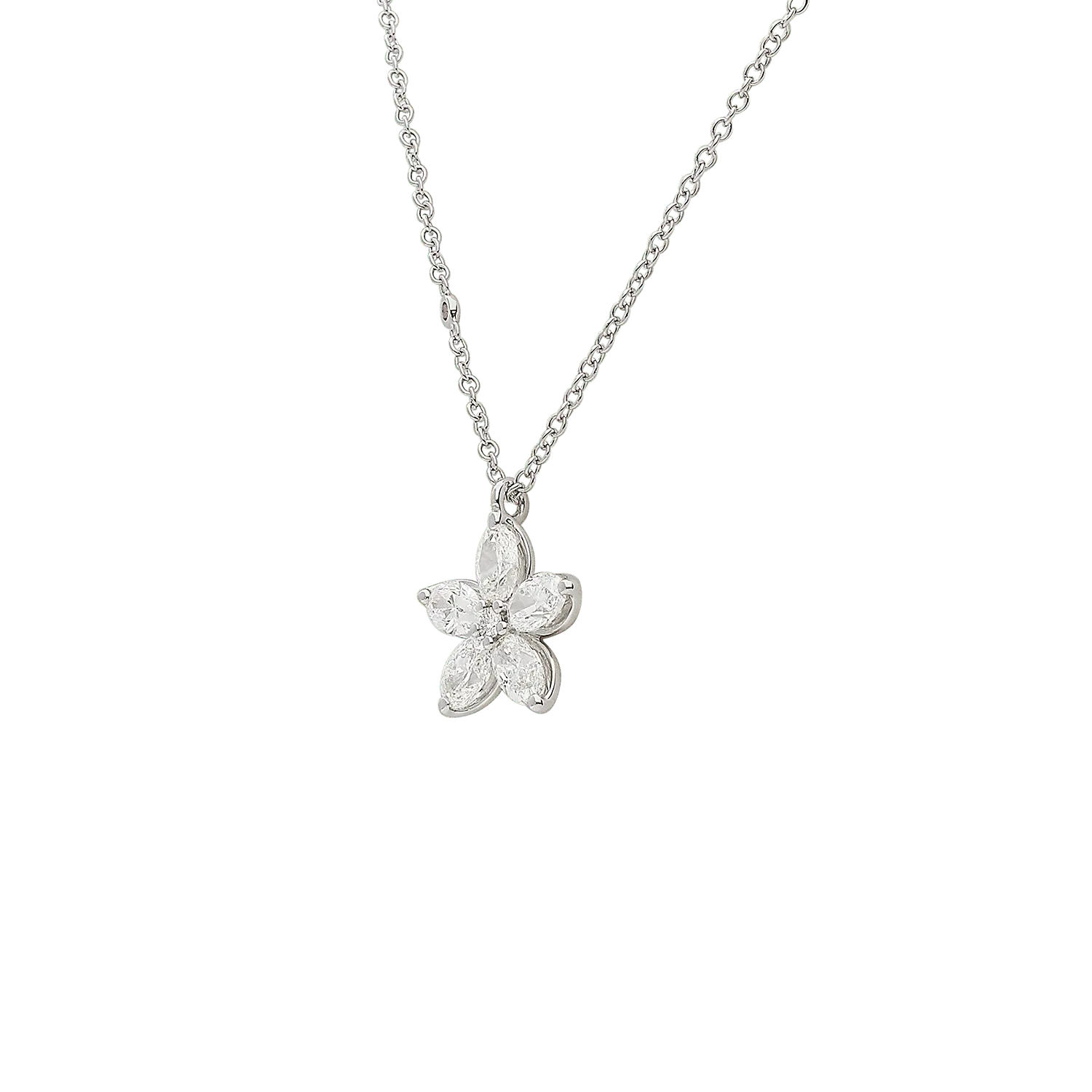 Necklace G8591B/W - W - Lenti1963