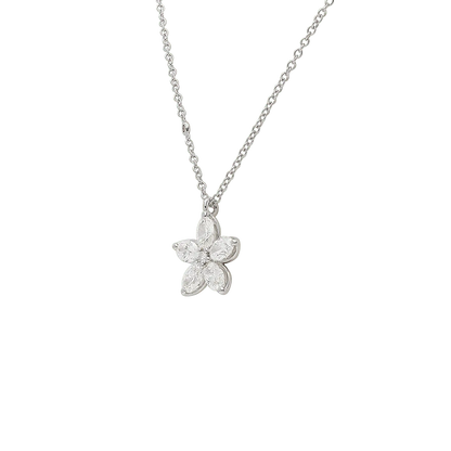 Necklace G8591B/W - W - Lenti1963