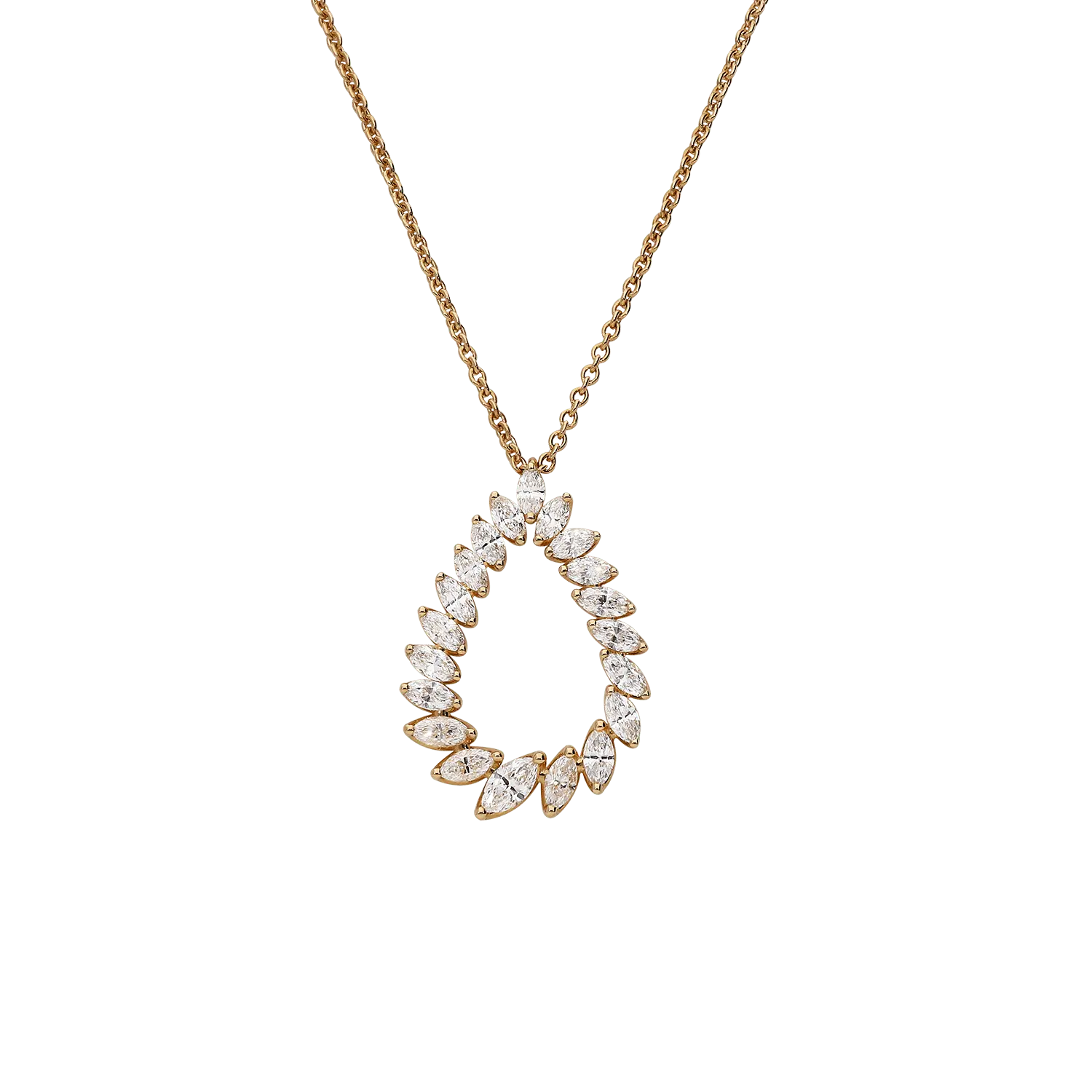 Necklace G8775/W - R - Lenti1963