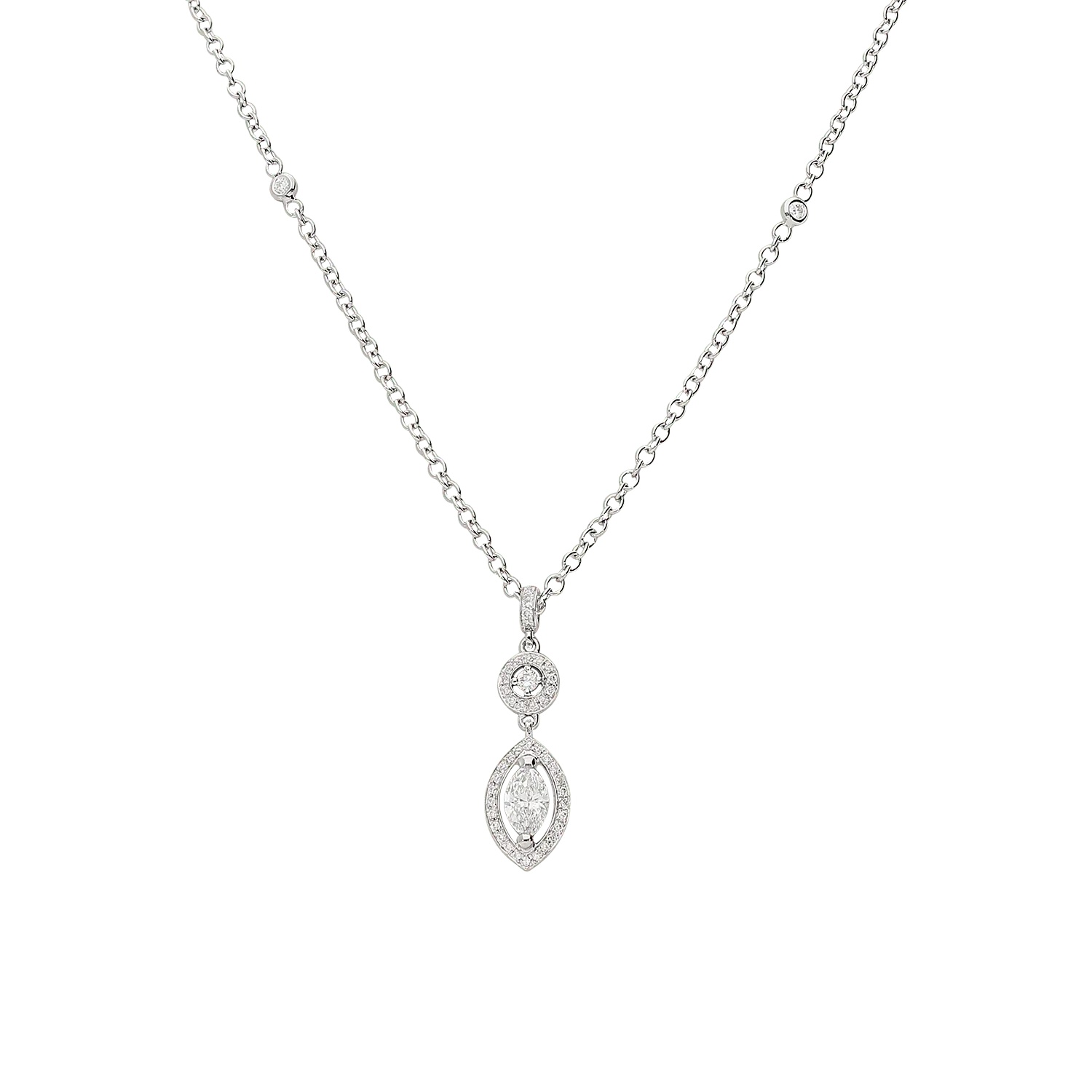 Necklace G9239/W - Lenti1963