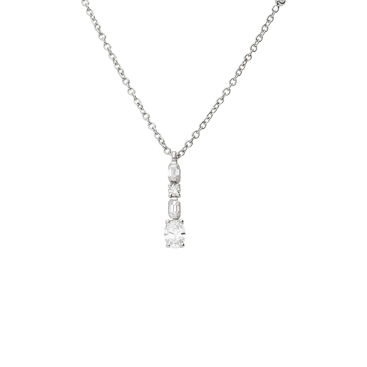 Necklace G9718/W - W - Lenti1963